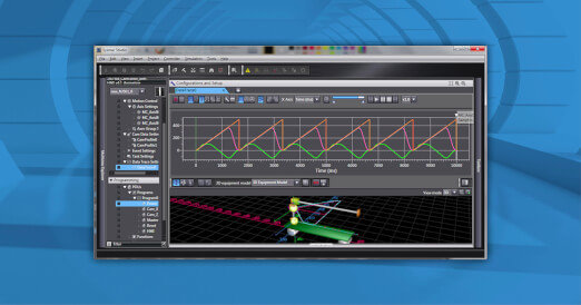Sysmac Studio 3D Simulation verhoogt de productiviteit